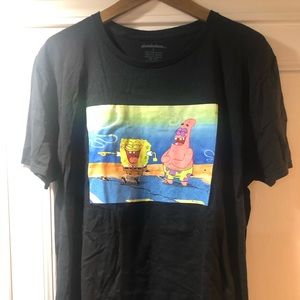 Sponge bob the movie graphic T-shirt